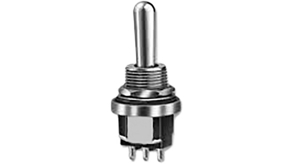 Miniatur-Kippschalter EIN-EIN rastend 6 A IP67